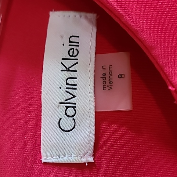 Calvin Klein Cold Shoulder Dress Size 8 - Picture 2 of 4